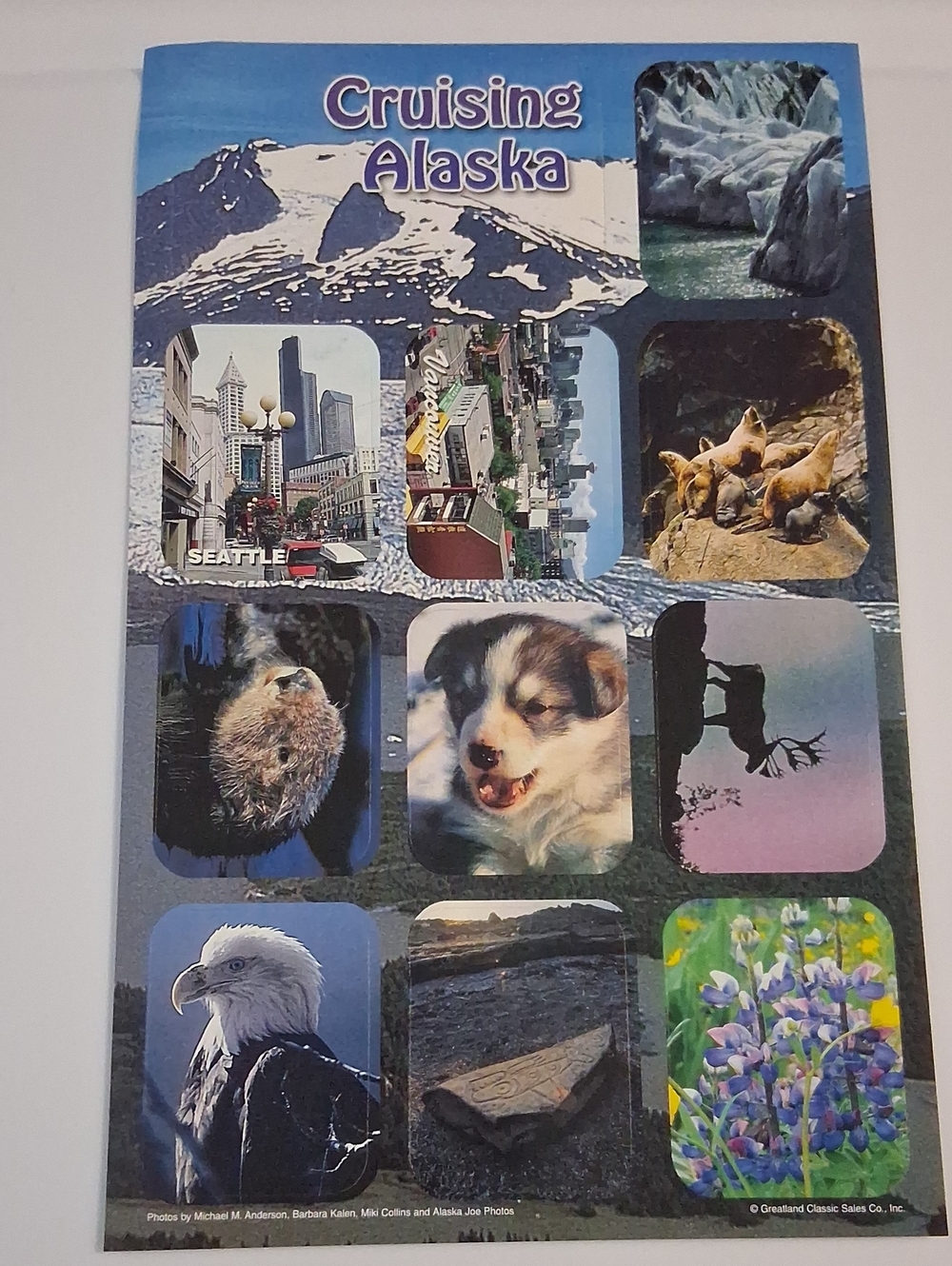 Cruising Alaska Photo Stickers - Scenic Wildlife & Landscapes